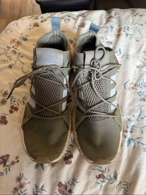 adidas Olive Green Athletic Shoes